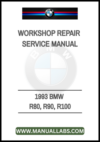 UNLOCK THE FULL POTENTIAL OF YOUR CLASSIC BMW MOTORCYCLE WITH THE 1993 BMW R80, R90, R100 WORKSHOP REPAIR SERVICE MANUAL. THIS COMPREHENSIVE PDF FILE IS AN ESSENTIAL RESOURCE FOR BOTH SEASONED MECHANICS AND DIY ENTHUSIASTS,
