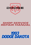 1993 DODGE DAKOTA SHOP SERVICE REPAIR MANUAL - PDF