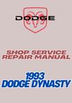 1993 DODGE DYNASTY SHOP SERVICE REPAIR MANUAL - PDF