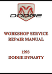 1993 DODGE DYNASTY WORKSHOP SERVICE REPAIR MANUAL - PDF