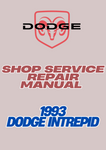 1993 DODGE INTREPID SHOP SERVICE REPAIR MANUAL - PDF
