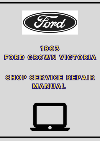 1993 FORD CROWN VICTORIA SHOP SERVICE REPAIR MANUAL - PDF