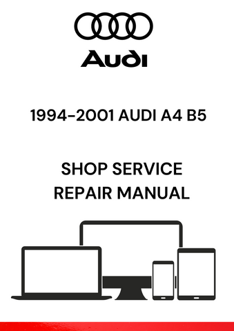 FIND THE ESSENTIAL PDF SERVICE AND REPAIR MANUAL FOR THE 1994-2001 AUDI A4 B5. PERFECT FOR DIY ENTHUSIASTS LOOKING TO MAINTAIN THEIR VEHICLE EFFECTIVELY.
