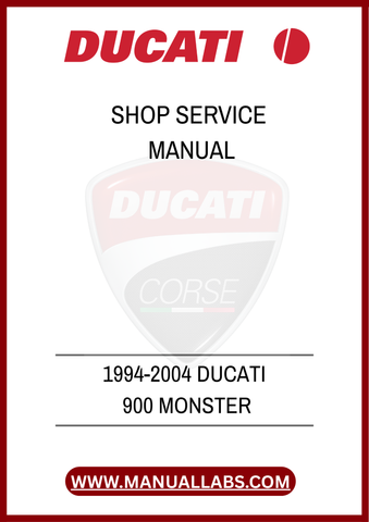 DON'T MISS OUT ON THE OPPORTUNITY TO ENHANCE YOUR MOTORCYCLE KNOWLEDGE AND SKILLS. DOWNLOAD THE 1994-2004 DUCATI 900 MONSTER SHOP SERVICE MANUAL TODAY AND TAKE THE