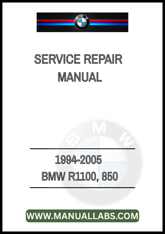 UNLOCK THE FULL POTENTIAL OF YOUR 1994-2005 BMW R1100 AND R850 WITH OUR COMPREHENSIVE SERVICE REPAIR MANUAL IN PDF FORMAT. THIS ESSENTIAL GUIDE IS DESIGNED TO PROVIDE YOU WITH DETAILED INSTRUCTIONS, 
