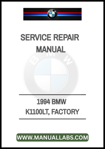 INVEST IN THE LONGEVITY AND PERFORMANCE OF YOUR BMW K1100LT TODAY. THIS FACTORY SERVICE REPAIR MANUAL NOT ONLY SAVES YOU TIME AND MONEY BUT ALSO EMPOWERS YOU TO TAKE CONTROL OF YOUR MOTORCYCLE'S CARE.