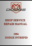 1994 DODGE INTREPID SHOP SERVICE REPAIR MANUAL - PDF