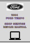 1994 FORD TEMPO SHOP SERVICE REPAIR MANUAL - PDF