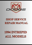 1994 INTREPID ALL MODELS SHOP SERVICE REPAIR MANUAL - PDF