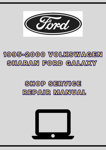 1995-2000 VOLKSWAGEN SHARAN FORD GALAXY SHOP SERVICE REPAIR MANUAL - PDF  (IN RUSSIAN)