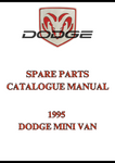 1995 DODGE MINI VAN SPARE PARTS CATALOGUE MANUAL - PDF