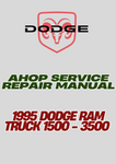 1995 DODGE RAM TRUCK 1500 - 3500 SHOP SERVICE REPAIR MANUAL - PDF