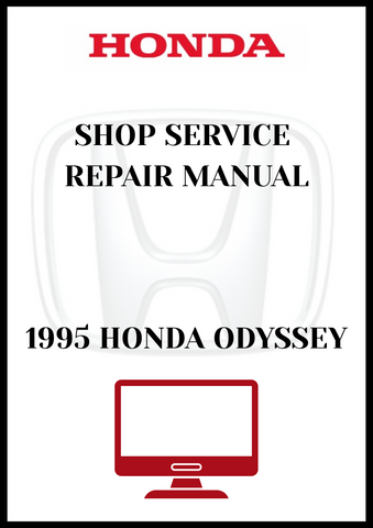 1995 HONDA ODYSSEY SHOP SERVICE REPAIR MANUAL - PDF