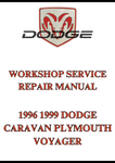 1996 1999 DODGE CARAVAN PLYMOUTH VOYAGER WORKSHOP SERVICE REPAIR MANUAL - PDF