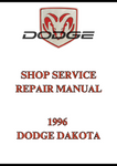 1996 DODGE DAKOTA SHOP SERVICE REPAIR MANUAL - PDF