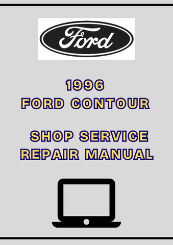 1996 FORD CONTOUR SHOP SERVICE REPAIR MANUAL - PDF