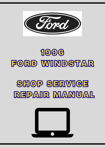 1996 FORD WINDSTAR SHOP SERVICE REPAIR MANUAL - PDF
