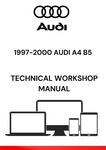 ACCESS THE COMPLETE 1997-2000 AUDI A4 B5 TECHNICAL WORKSHOP MANUAL IN PDF. ESSENTIAL RESOURCE FOR REPAIRS, MAINTENANCE, AND TECHNICAL INSIGHTS FOR YOUR VEHICLE.