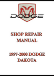 1997-2000 DODGE DAKOTA SHOP REPAIR MANUAL - PDF