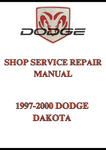 1997-2000 DODGE DAKOTA SHOP SERVICE REPAIR MANUAL - PDF