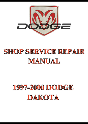 1997-2000 DODGE DAKOTA SHOP SERVICE REPAIR MANUAL - PDF