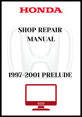 1997-2001 PRELUDE SHOP REPAIR MANUAL - PDF