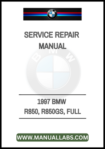UNLOCK THE FULL POTENTIAL OF YOUR 1997 BMW R850 AND R850GS WITH OUR COMPREHENSIVE FULL SERVICE REPAIR MANUAL IN PDF FORMAT. THIS ESSENTIAL GUIDE IS DESIGNED FOR BOTH SEASONED MECHANICS AND DIY ENTHUSIASTS,