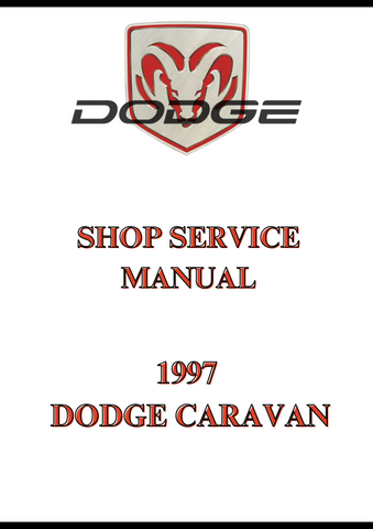 1997 DODGE CARAVAN SHOP SERVICE MANUAL - PDF