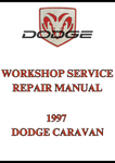 1997 DODGE CARAVAN WORKSHOP SERVICE REPAIR MANUAL - PDF