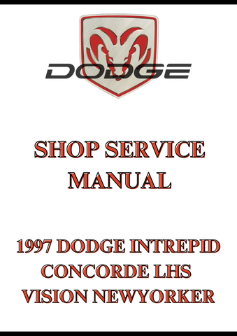 1997 DODGE INTREPID CONCORDE LHS VISION NEWYORKER SHOP SERVICE MANUAL - PDF
