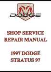 1997 DODGE STRATUS 97 SHOP SERVICE REPAIR MANUAL - PDF