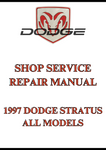 1997 DODGE STRATUS ALL MODELS SHOP SERVICE REPAIR MANUAL - PDF