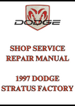 1997 DODGE STRATUS FACTORY SHOP SERVICE REPAIR MANUAL - PDF