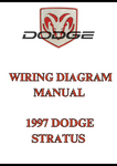  1997 DODGE STRATUS WIRING DIAGRAM MANUAL - PDF