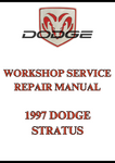 1997 DODGE STRATUS WORKSHOP SERVICE REPAIR MANUAL - PDF