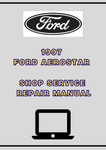 1997 FORD AEROSTAR SHOP SERVICE REPAIR MANUAL - PDF