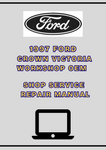 1997 FORD CROWN VICTORIA WORKSHOP OEM SHOP SERVICE REPAIR MANUAL - PDF