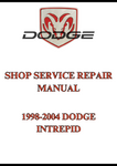 1998-2004 DODGE INTREPID SHOP SERVICE REPAIR MANUAL - PDF