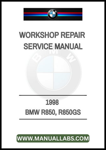 UNLOCK THE FULL POTENTIAL OF YOUR 1998 BMW R850 AND R850GS WITH OUR COMPREHENSIVE WORKSHOP REPAIR SERVICE MANUAL IN PDF FORMAT. THIS ESSENTIAL GUIDE IS DESIGNED FOR BOTH SEASONED MECHANICS AND DIY ENTHUSIASTS,