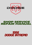 1998 DODGE INTREPID SHOP SERVICE REPAIR MANUAL - PDF