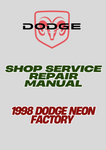 1998 DODGE NEON FACTORY SHOP SERVICE REPAIR MANUAL - PDF