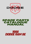  1998 DODGE RAM BE SPARE PARTS CATALOGUE MANUAL - PDF