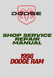  1998 DODGE RAM SHOP SERVICE REPAIR MANUAL - PDF