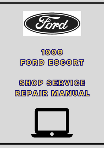 1998 FORD ESCORT SHOP SERVICE REPAIR MANUAL - PDF