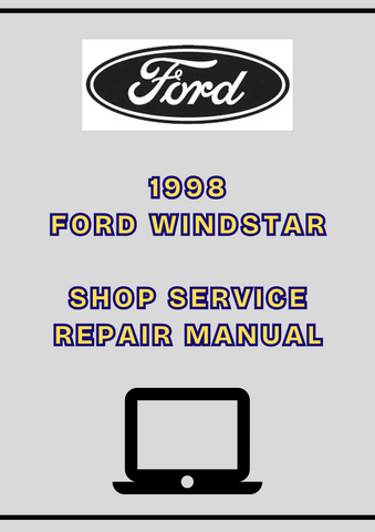 1998 FORD WINDSTAR SHOP SERVICE REPAIR MANUAL - PDF
