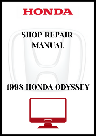 1998 HONDA ODYSSEY SHOP REPAIR MANUAL - PDF