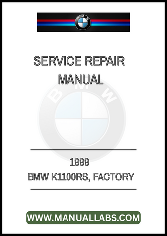 DON'T LET MECHANICAL ISSUES HOLD YOU BACK FROM ENJOYING THE OPEN ROAD. INVEST IN THE FACTORY SERVICE REPAIR MANUAL TODAY AND KEEP YOUR BMW K1100RS IN PEAK CONDITION FOR YEARS TO COME.