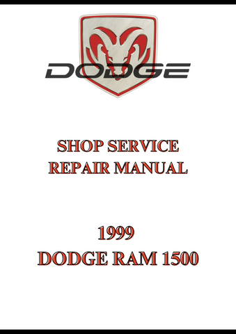 1999 DODGE RAM 1500 SHOP SERVICE REPAIR MANUAL - PDF