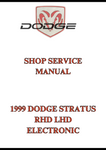 1999 DODGE STRATUS RHD LHD ELECTRONIC SHOP SERVICE MANUAL - PDF