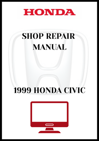 1999 HONDA CIVIC SHOP REPAIR MANUAL - PDF